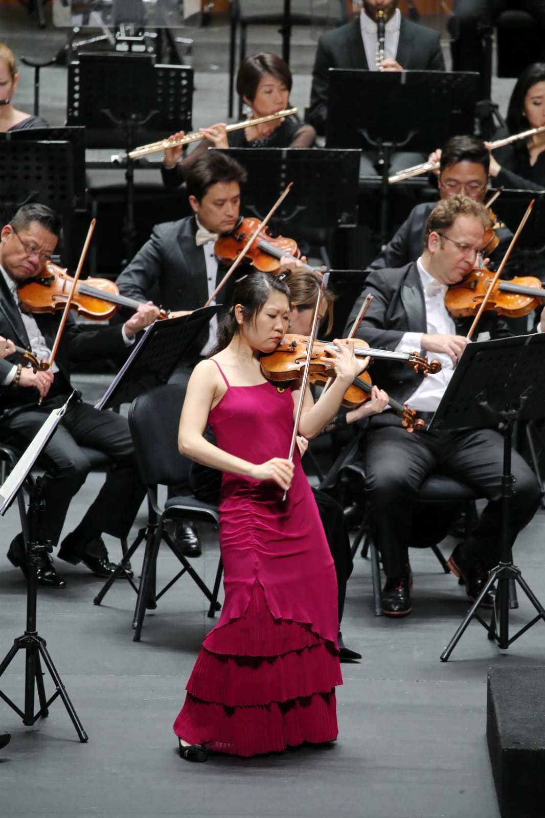 Macao Orchestra presented spectacular concert in collaboration with violinist Tianwa Yang and stages a chamber music concert at Dom Pedro V Theatre on Sunday